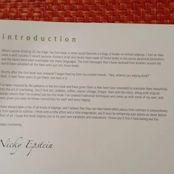 Crocheting On The Edge Hardcover Book - Picture 3 of 7